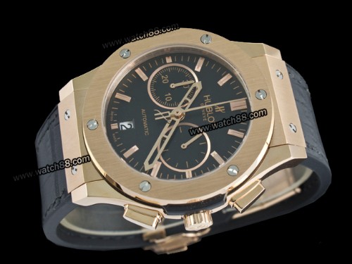 Hublot Classic Fusion Gold Chronograph Mens Watch,HB-7636