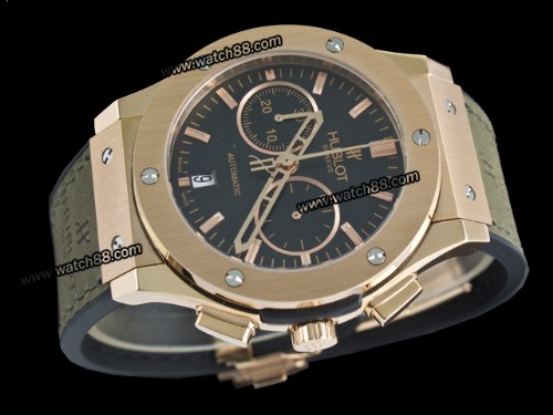 Hublot Classic Fusion Gold Chronograph Mens Watch,HB-7637