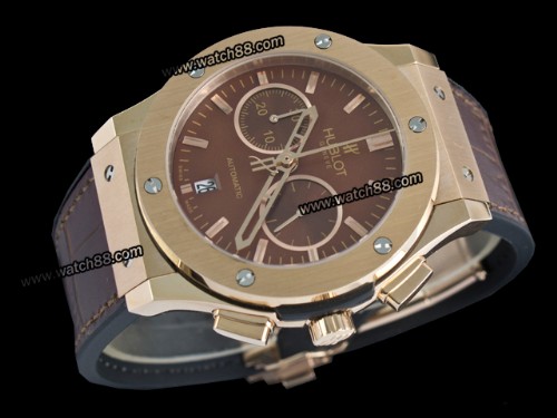 Hublot Classic Fusion Gold Chronograph Mens Watch,HB-7641