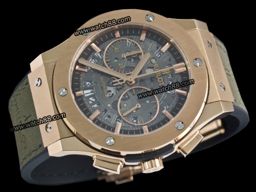 Hublot Classic Fusion Gold Chronograph Mens Watch,HB-7670