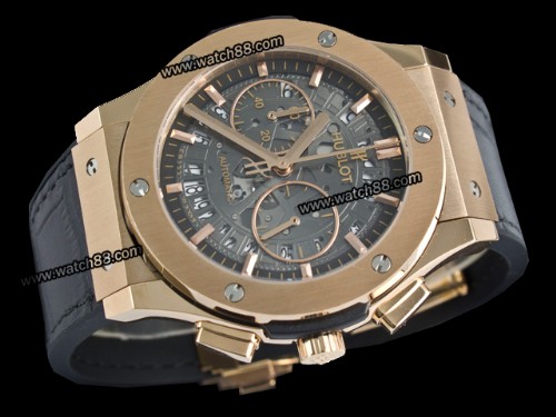 Hublot Classic Fusion Gold Chronograph Mens Watch,HB-7672