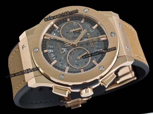 Hublot Classic Fusion Gold Chronograph Mens Watch,HB-7673