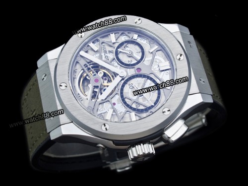 Hublot Classic Fusion Tourbillon Skeleton Limited Edition 506.NX.0170.LR Automatic Mens Watch,HB-7837