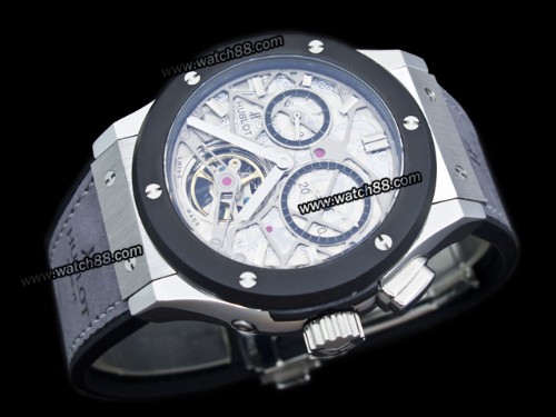 Hublot Classic Fusion Tourbillon Skeleton Limited Edition 506.NX.0170.LR Automatic Mens Watch,HB-7839