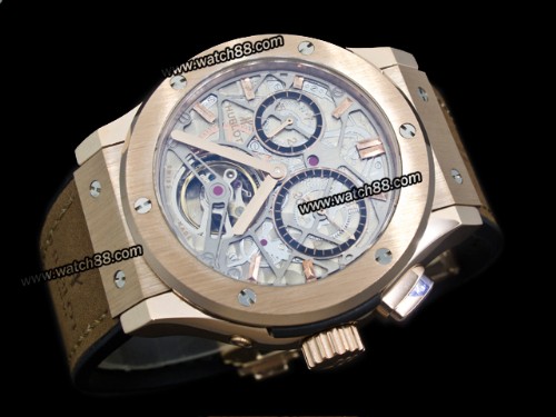 Hublot Classic Fusion Tourbillon Skeleton Limited Edition 506.NX.0170.LR Automatic Mens Watch,HB-7842