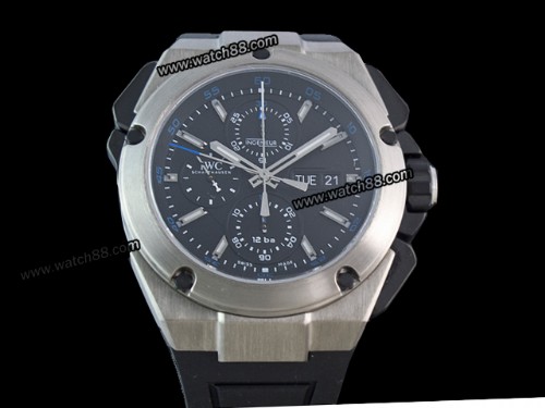 IWC Ingenieur Double Chronograph Titanium IW386503 Automatic Mens Watch,IWC-09015