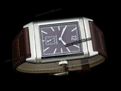 Jaeger Lecoultre Grande Reverso Ultra Thin Duoface 3788570 Swiss Quartz Lady Watch,JAE-09009