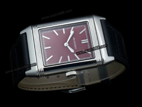 Jaeger Lecoultre Grande Reverso Ultra Thin Duoface Swiss Quartz Lady Watch,JAE-09005