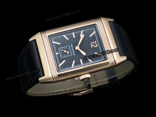 Jaeger Lecoultre Grande Reverso Ultra Thin Duoface Swiss Quartz Lady Watch,JAE-09013