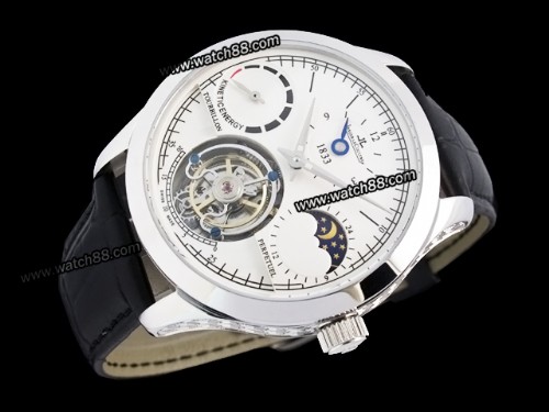 Jaeger Lecoultre Master Grande Tradition Tourbillon Power Reserve Moonphase Hand Wound Men Watch,JAE-01003