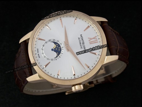 Montblanc heritage spirit clearance moonphase automatic watch