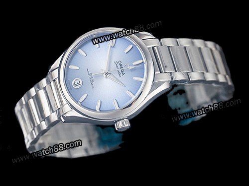 Omega Aqua Terra Shades 34mm Quartz Lady Watch,OM-370F