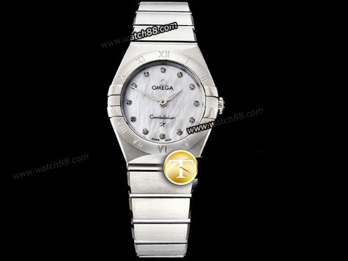 Omega Constellation 25mm Swiss Quartz Ladies Watch,OM-01192