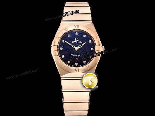 Omega Constellation 25mm Swiss Quartz Ladies Watch,OM-01197