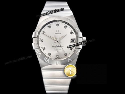 Omega Constellation Co-Axial 38mm Automatic Mens Watch,OM-01189