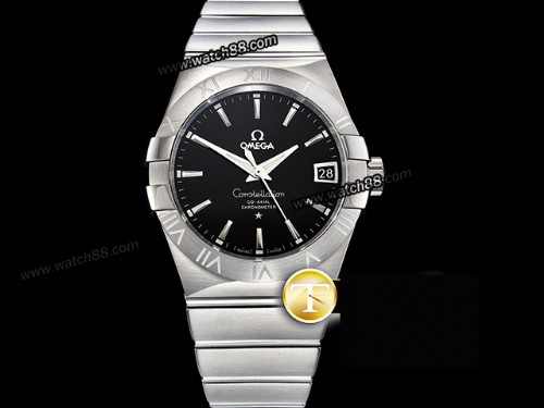 Omega Constellation Co-Axial 38mm Automatic Mens Watch,OM-01190