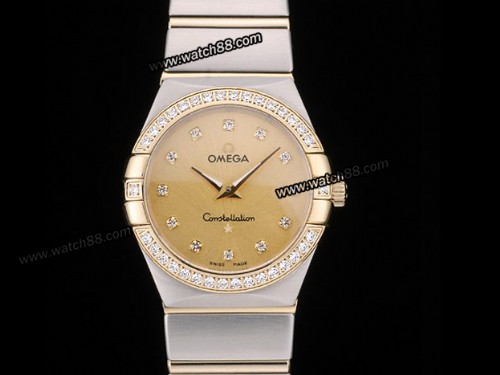 OMEGA CONSTELLATION LADIES SWISS QUARTZ WATCH,OM-01131