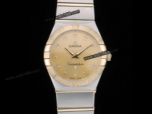 OMEGA CONSTELLATION LADIES SWISS QUARTZ WATCH,OM-01132