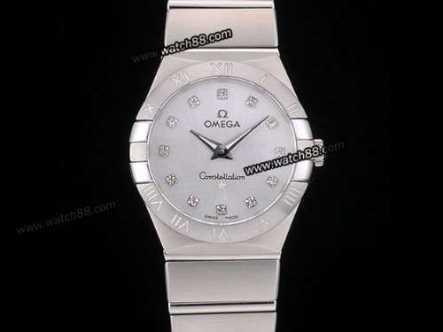 OMEGA CONSTELLATION LADIES SWISS QUARTZ WATCH,OM-01134