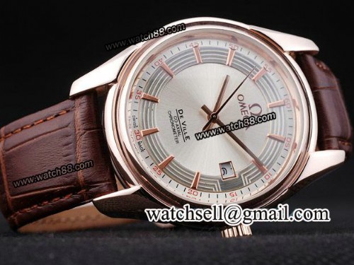 OMEGA DEVILLE HOUR VISION AUTOMATIC MENS WATCH-431.63.41.21.02.001,OM-142B