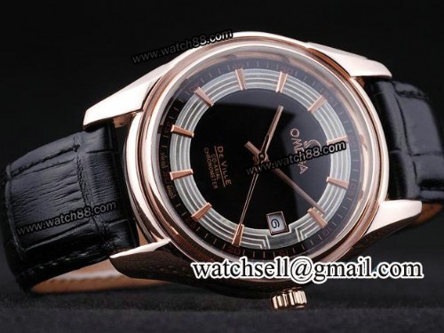 OMEGA DEVILLE HOUR VISION AUTOMATIC MENS WATCH,OM-142C