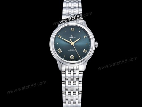 Omega DeVille Presitge 34mm Automatic Lady Watch,OM-01463