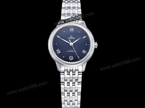 Omega DeVille Presitge 34mm Automatic Lady Watch,OM-01464