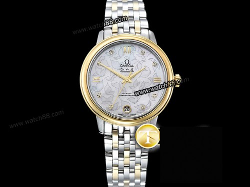 Omega DeVille Prestige Ladies Automatic Watch,OM-01371