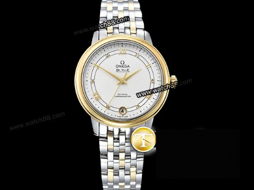 Omega DeVille Prestige Ladies Automatic Watch,OM-01372