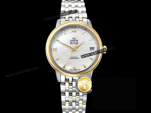 Omega DeVille Prestige Ladies Automatic Watch,OM-01373