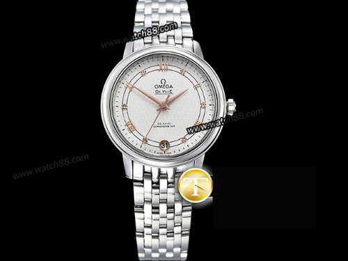 Omega DeVille Prestige Ladies Automatic Watch,OM-01376