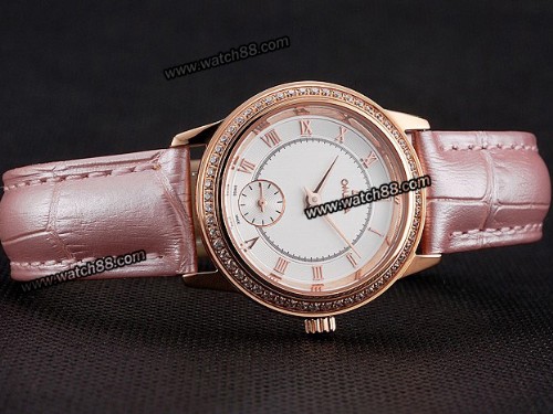 Omega DeVille Prestige Small Seconds Quartz Lady Watch,OM-289A