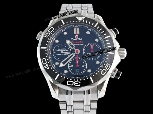 Omega Seamaster Diver 300M Co-Axial 212.30.44.50.01.001 Chronograph Man Watch,OM-01603