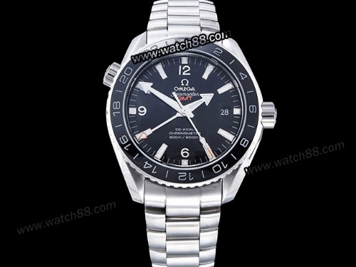 Omega Seamaster Planet Ocean 600M GMT GoodPlanet 232.30.44.22.03.001 Watch,OMG-2064