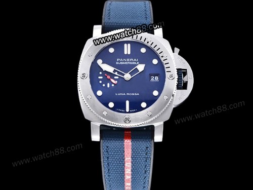 Panerai PAM 1391 Submersible Quaranta Quattro Luna Rossa 44mm Automatic Man Watch,PAN-17098