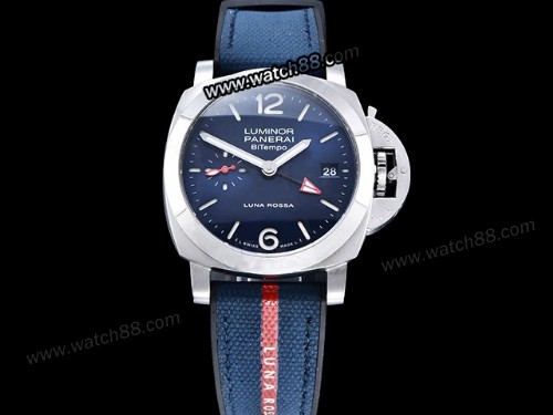 Panerai PAM 1404 Luminor Quaranta BiTempo Luna Rossa 40mm Man Watch,PAN-17101