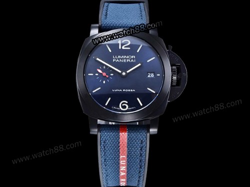 Panerai PAM 1408 Luminor Quaranta BiTempo Luna Rossa 40mm Man Watch,PAN-17100