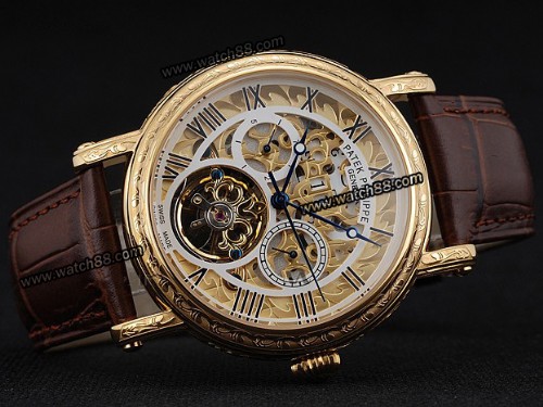 Patek Philippe Grande Complication Skeleton Tourbillon Automatic Man Watch,PAT-161A