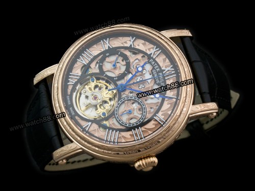 Patek Philippe Grande Complication Skeleton Tourbillon Automatic Man Watch,PAT-162A