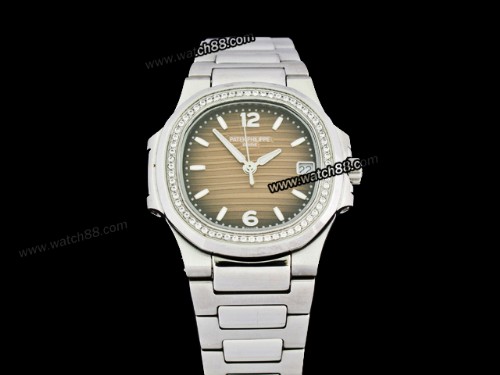 Patek Philippe Nautilus 7018 Swiss Quartz Ladies Watch ,PP-08004