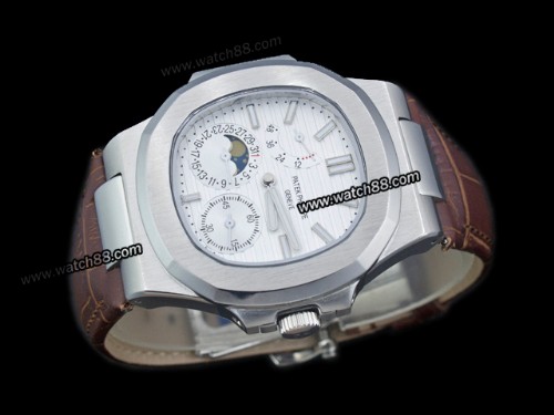 Patek Philippe Nautilus Date Moonphase Power Reserve Hand Wound Man Watch,PAT-148A