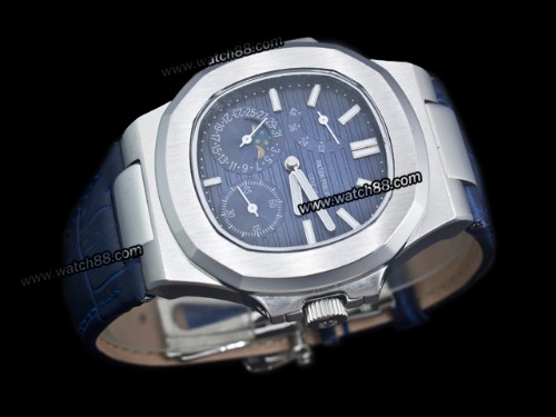 Patek Philippe Nautilus Date Moonphase Power Reserve Hand Wound Man Watch,PAT-148C