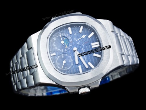 Patek Philippe Nautilus Date Moonphase Power Reserve Hand Wound Man Watch,PAT-149A