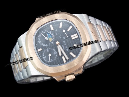 Patek Philippe Nautilus Date Moonphase Power Reserve Hand Wound Man Watch,PAT-150B