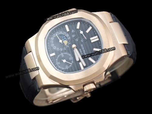 Patek Philippe Nautilus Date Moonphase Power Reserve Hand Wound Man Watch,PAT-152C