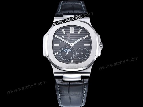 Patek Philippe Nautilus Moon Phase Date 5712 Automatic Mens Watch,PP-03130