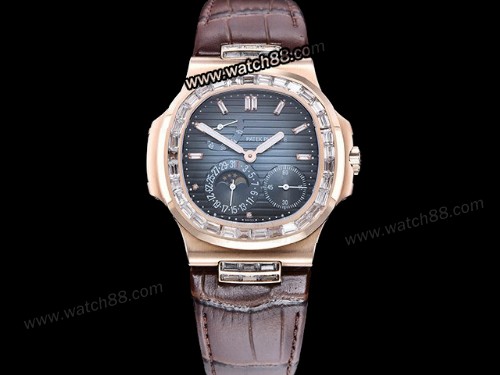 Patek Philippe Nautilus Moon Phase Date 5712 Automatic Mens Watch,PP-03134