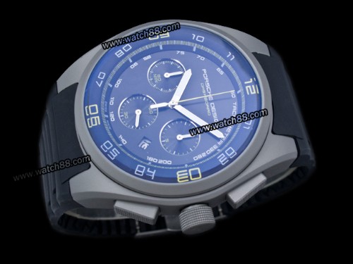 Porsche Design Quartz Chronograph Sandblast Mens Watch,PS-0109