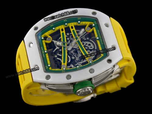 Richard Mille RM 61-01 Yohan Blake Limited Edition Ceramic Automatic Mens Watch,RIC-036