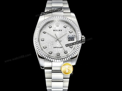 Rolex Datejust 36mm in 904L Steel Automatic Mens Watch ,RL-08094